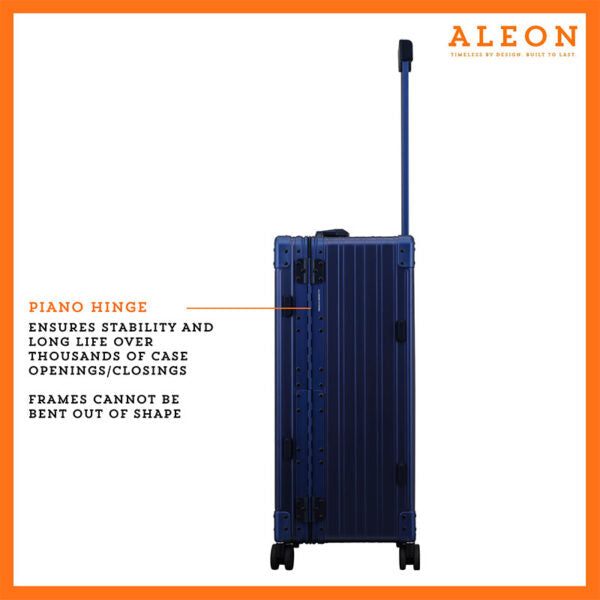 Aleon Aluminum 26″ Traveler with Suiter Checked Suitcase Aleon
