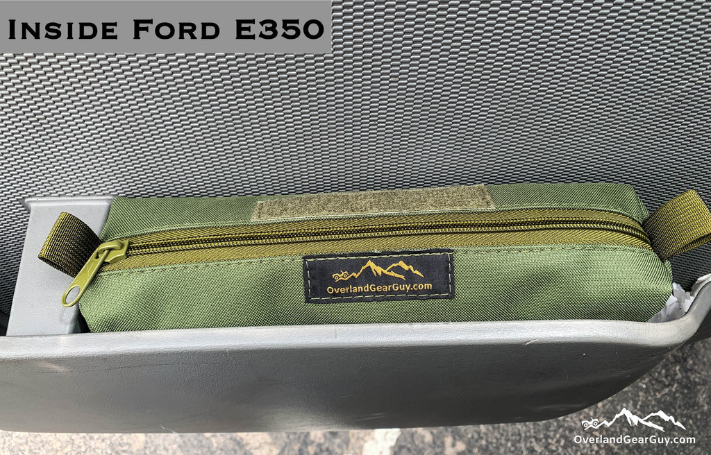 Universal Vehicle Storage Cubby Pouches (set of 2) Overland Gear Guy