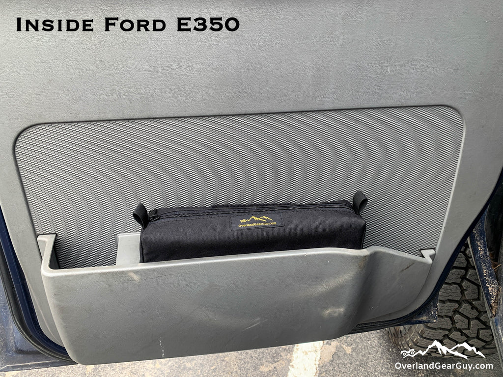 Universal Vehicle Storage Cubby Pouches (set of 2) Overland Gear Guy