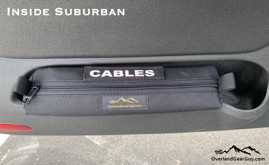 Universal Vehicle Storage Cubby Pouches (set of 2) Overland Gear Guy