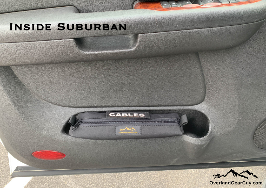 Universal Vehicle Storage Cubby Pouches (set of 2) Overland Gear Guy