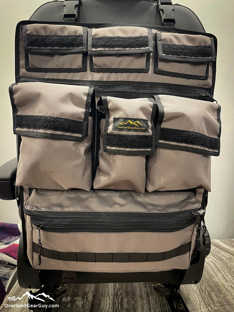 Universal Seat Organizer Overland Gear Guy