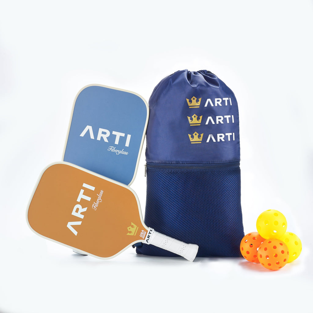 ARTI Fiberglass"Horizon Duo" Pickleball Paddle Set ARTI