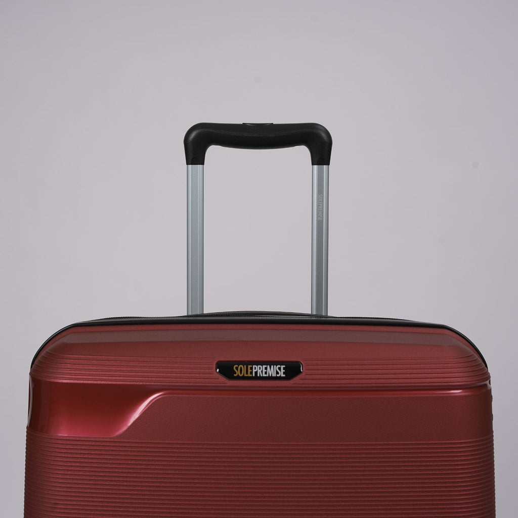 20-inch Red Carry-On Hardcase Roller Luggage Sole Premise