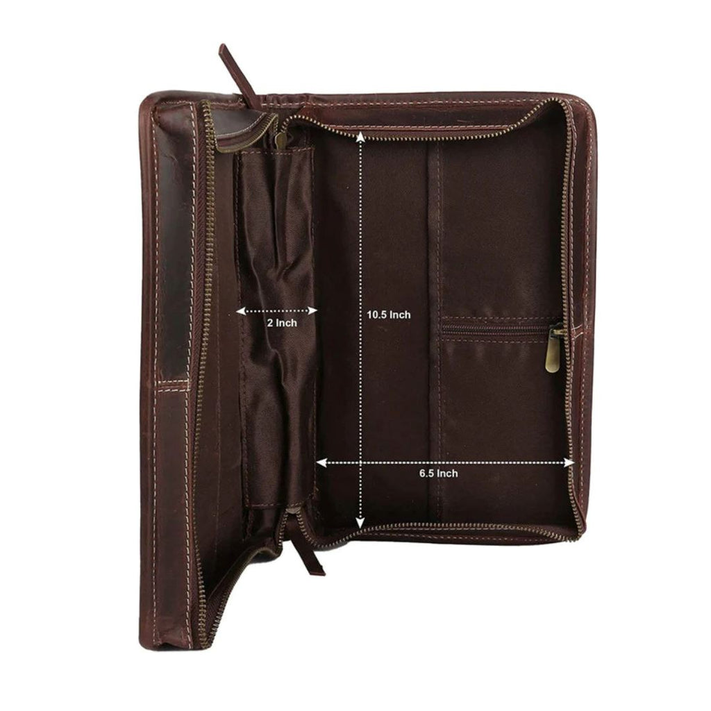 Classic Bible Leather Cover - Choco Classy Leather Bags