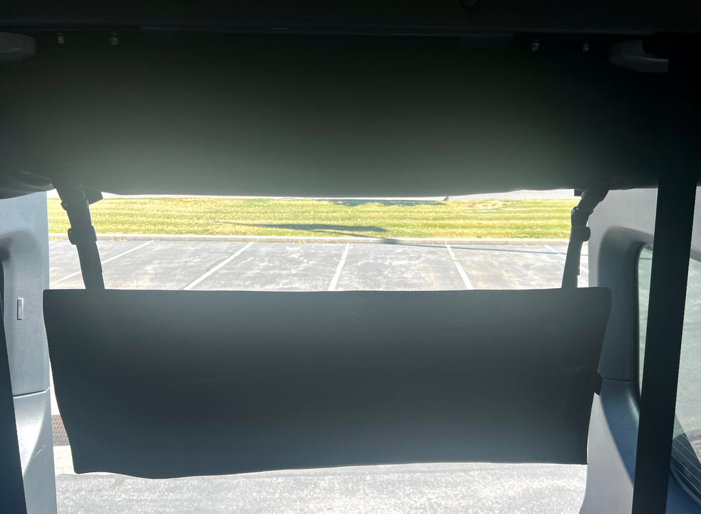 Revel Van Rear Storage Organizer with IPad pouch Overland Gear Guy