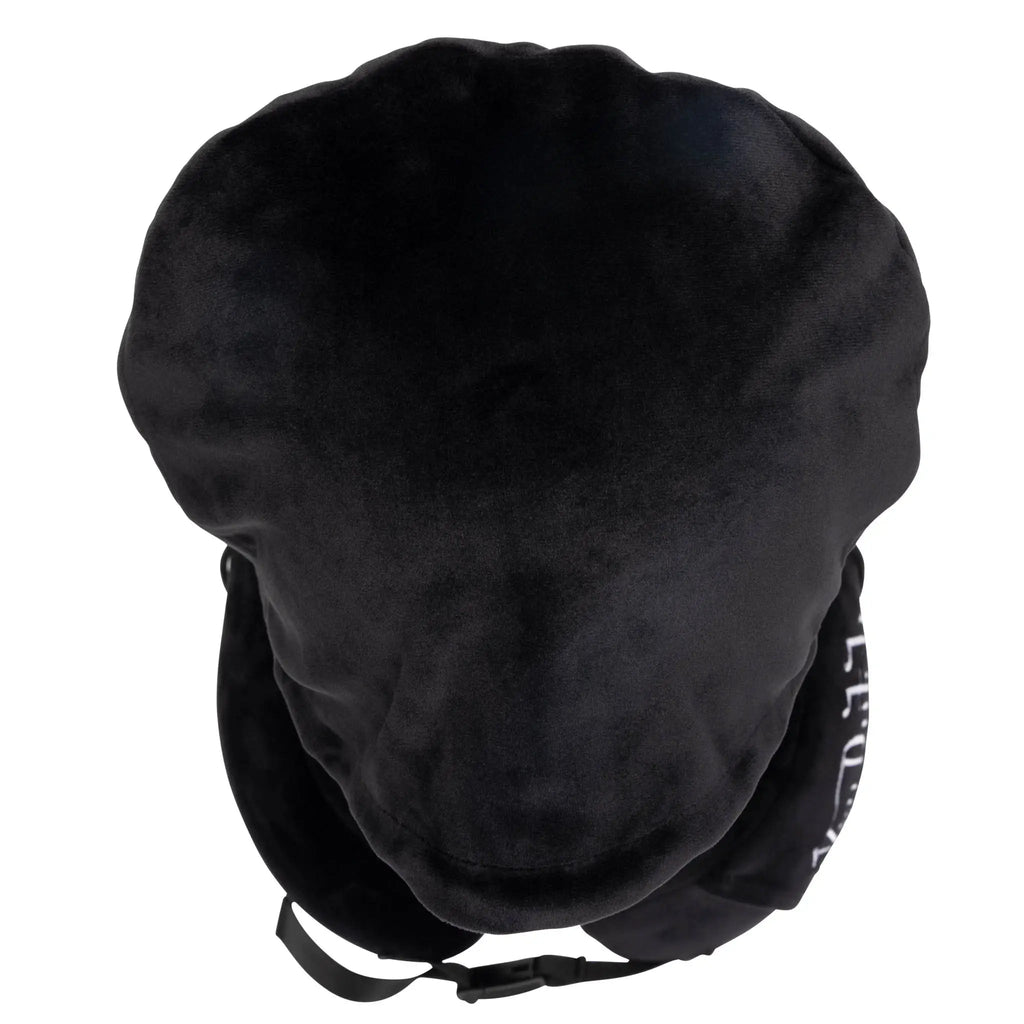 Eyeconic Hooded Ergonomic Memory Foam Travel Neck Pillow Travellty