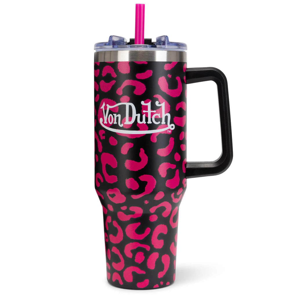 40oz Bold Double Walled Insulated Stainless Steel Tumbler Travellty