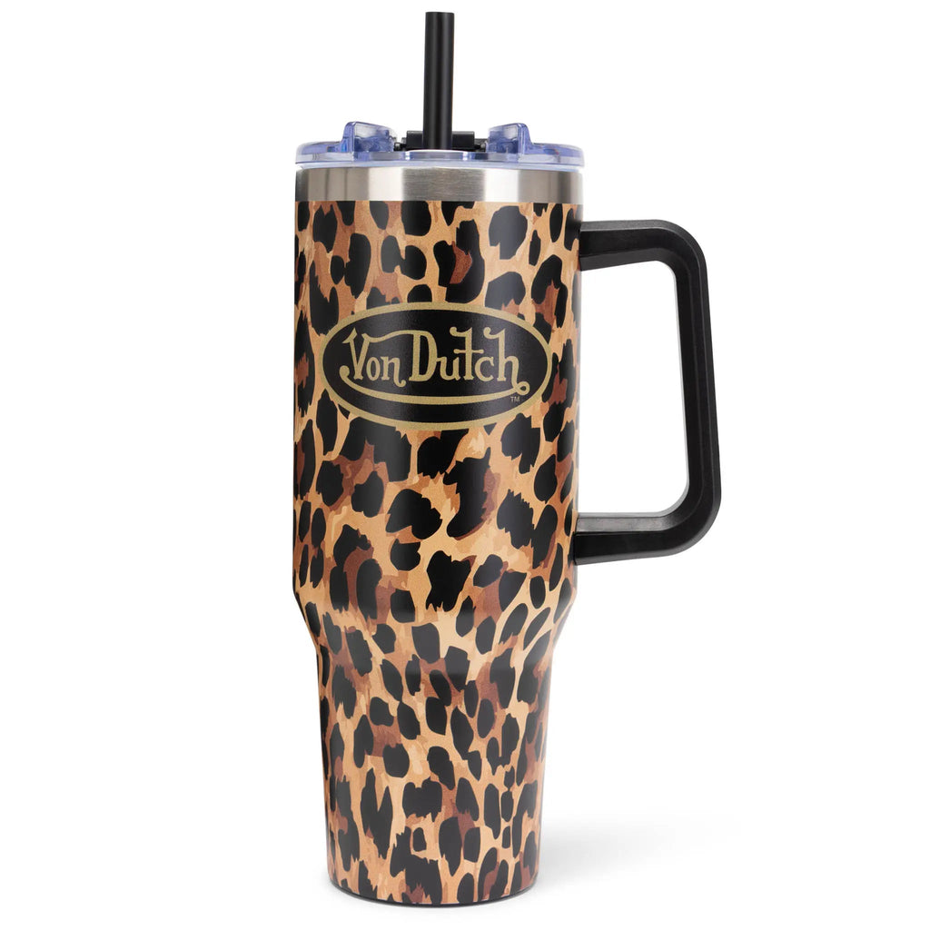 40oz Bold Double Walled Insulated Stainless Steel Tumbler Travellty