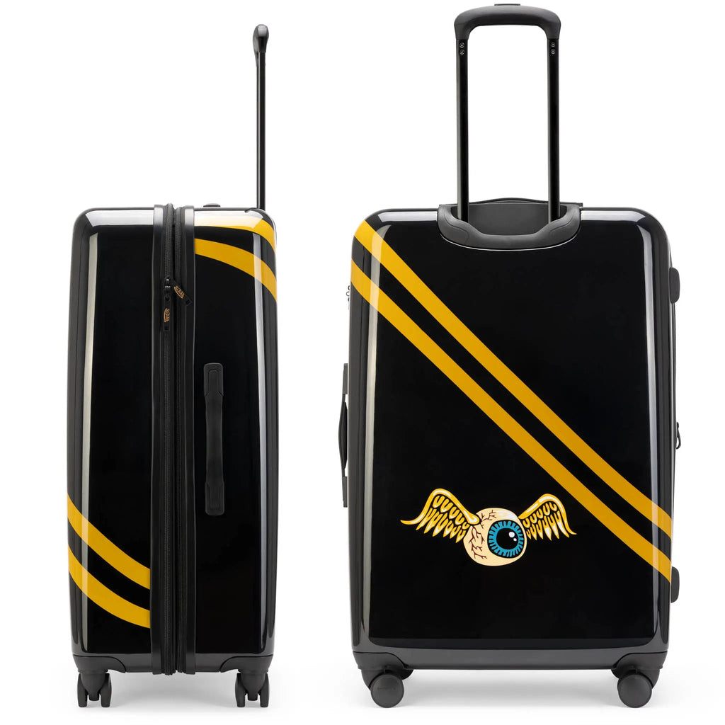 Kustom Kulture 3-Piece Expandable Hardside Spinner Luggage Set Travellty