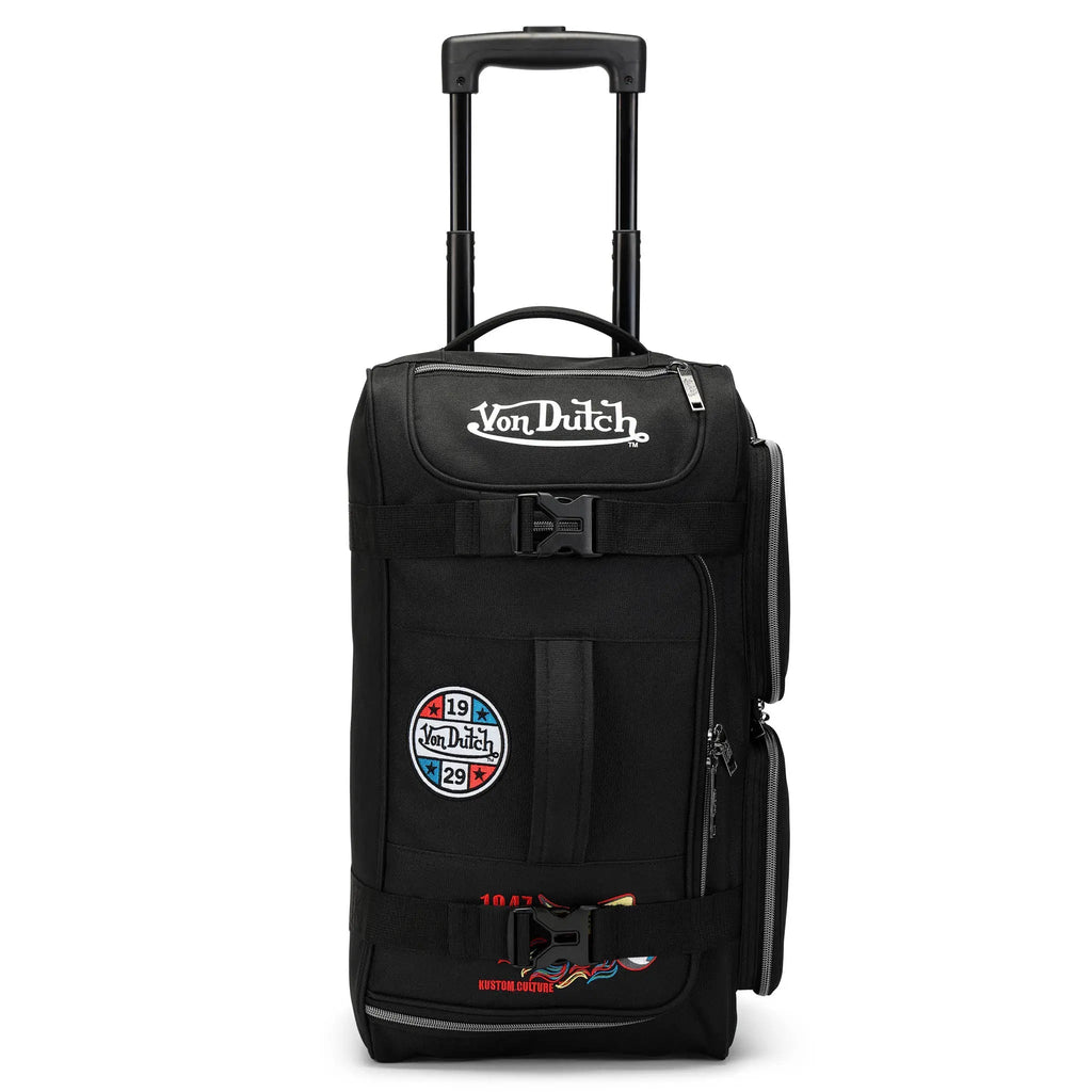 Signature Patch 20" Carry-on Rolling Duffel Travellty