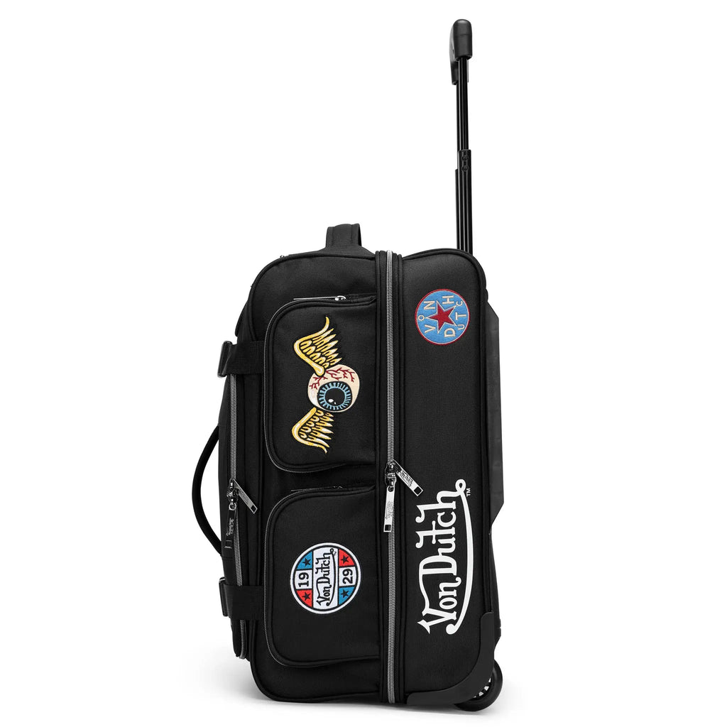 Signature Patch 20" Carry-on Rolling Duffel Travellty