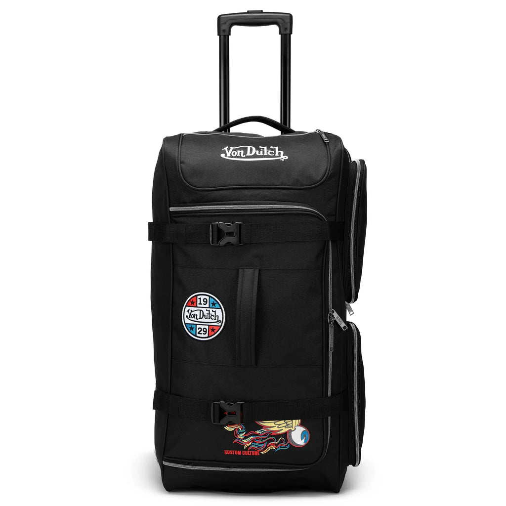Signature Patch 28" Checked Rolling Duffel Travellty