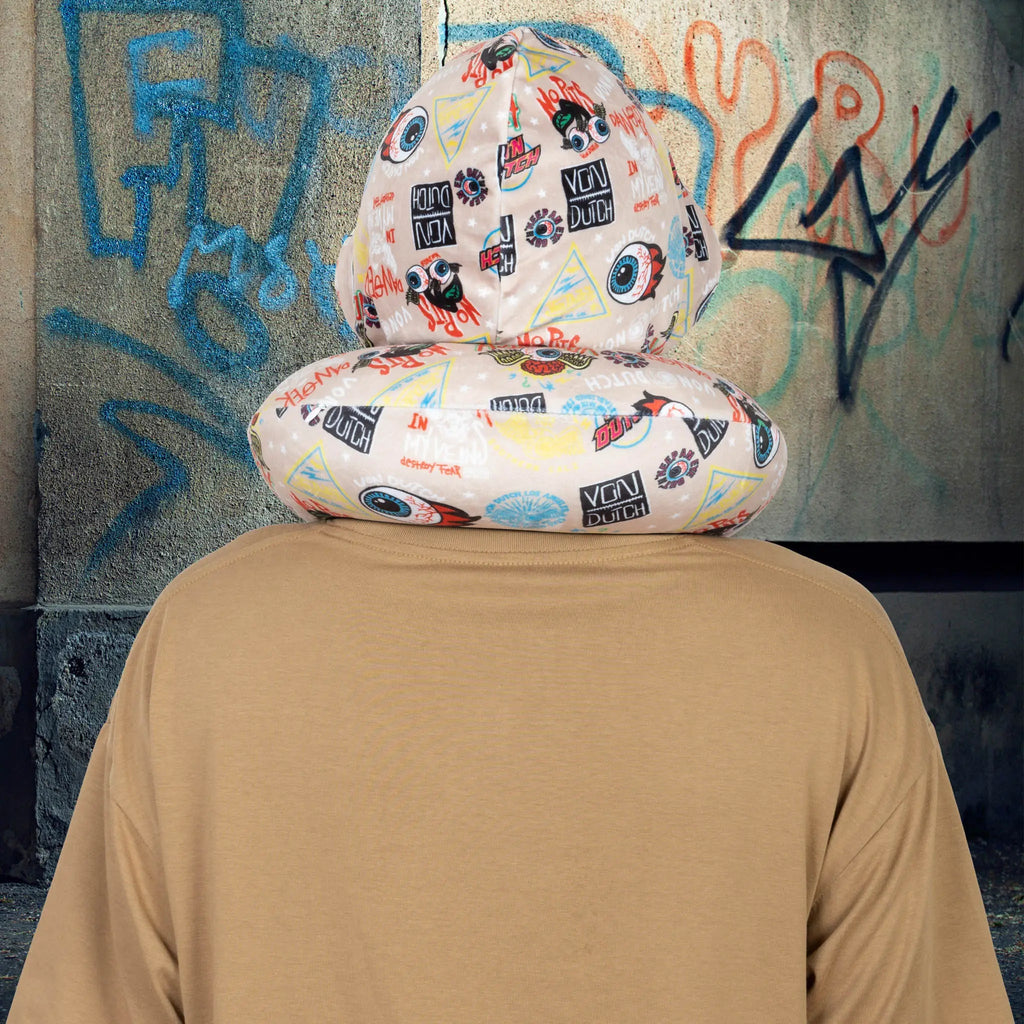Jax Hooded Memory Foam Travel Neck Pillow Travellty