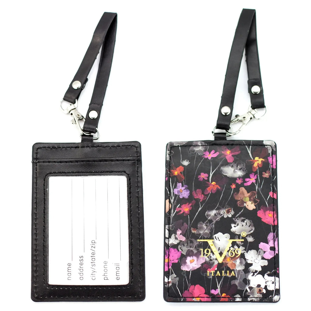 Runway Vegan Leather Luggage Tags Set Travellty