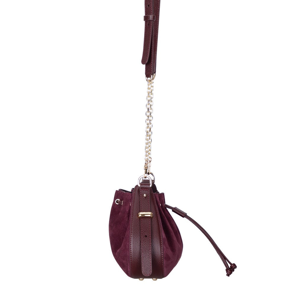 Valentina Suede Leather Women's Bag Mizuri Leather