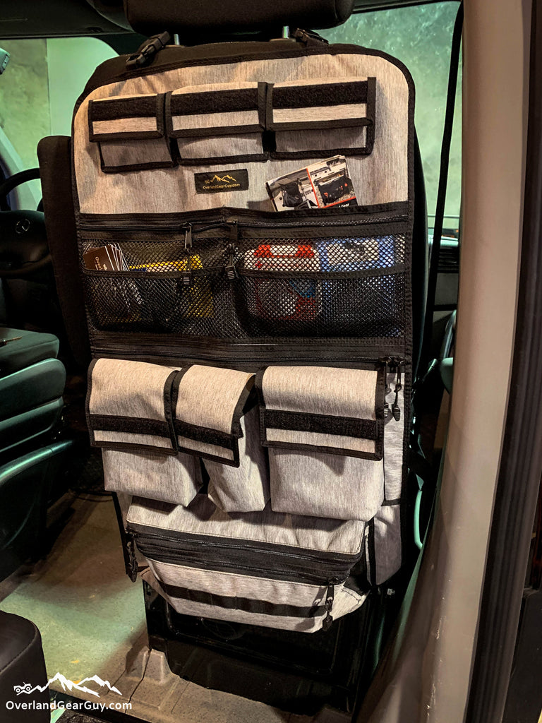 Adventure Ready 2 Seat Organizer Overland Gear Guy