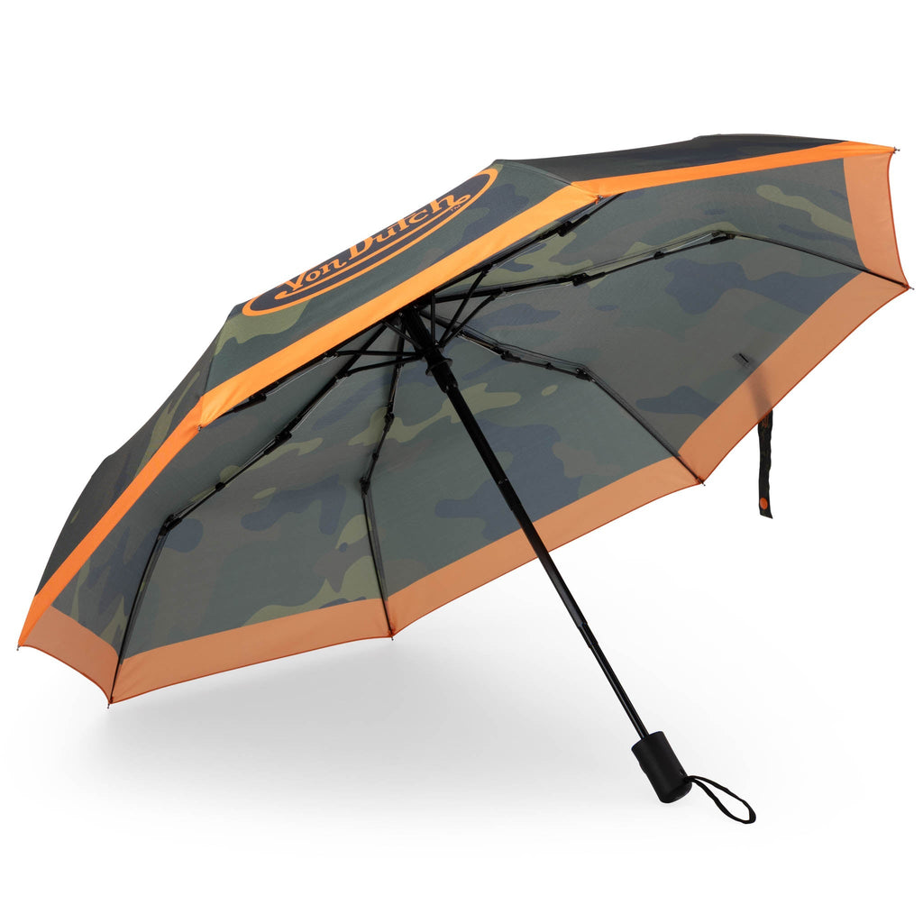 Camo Compact Automatic Umbrella, Strong & Portable Travellty