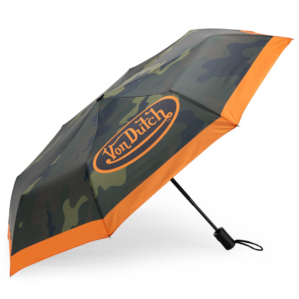 Camo Compact Automatic Umbrella, Strong & Portable Travellty