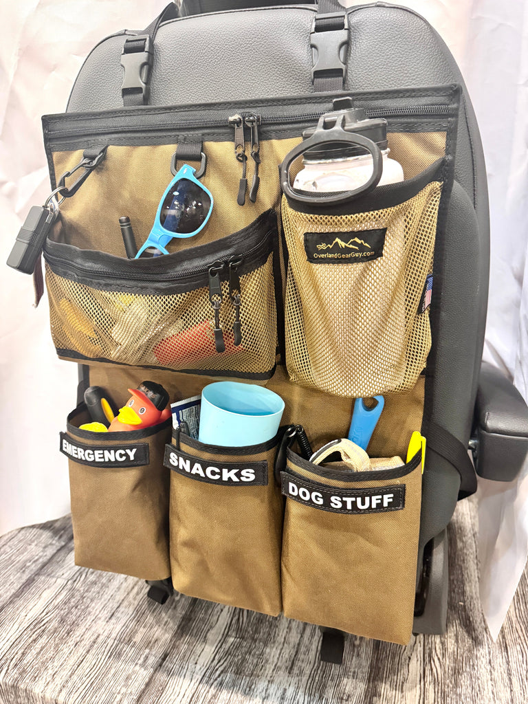 Voyager Seat Organizer Overland Gear Guy