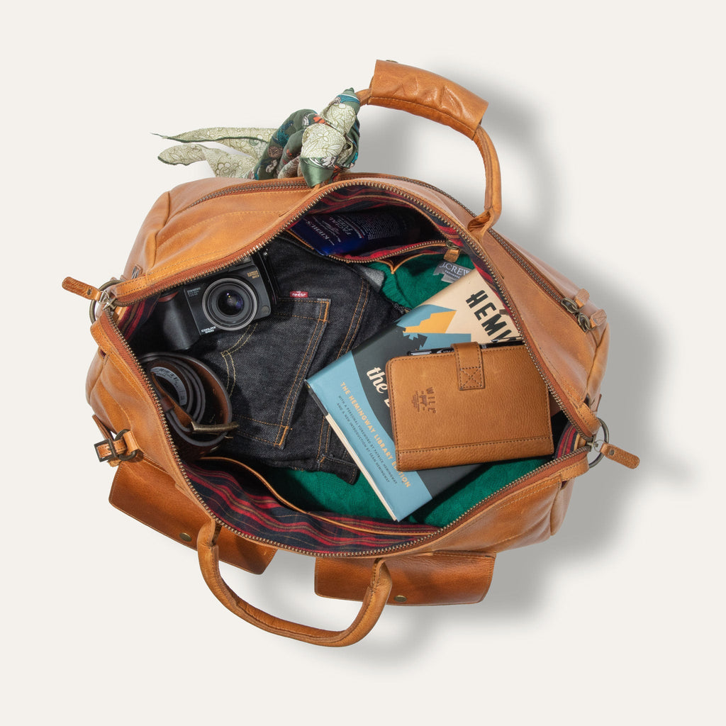 Leather Travel Duffle Will Leather Goods