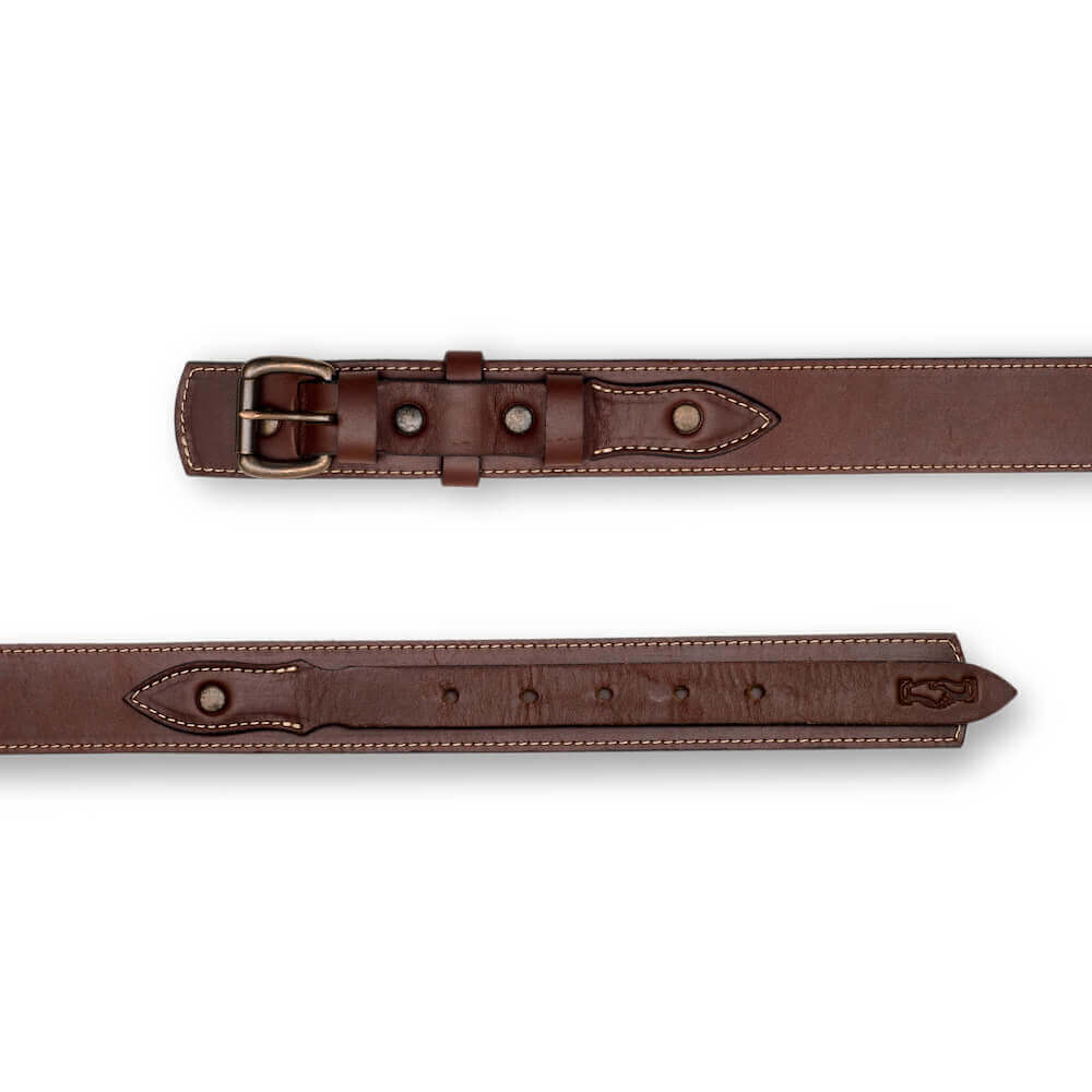 Campaign Leather Ranger Belt Mission Mercantile Leather Goods