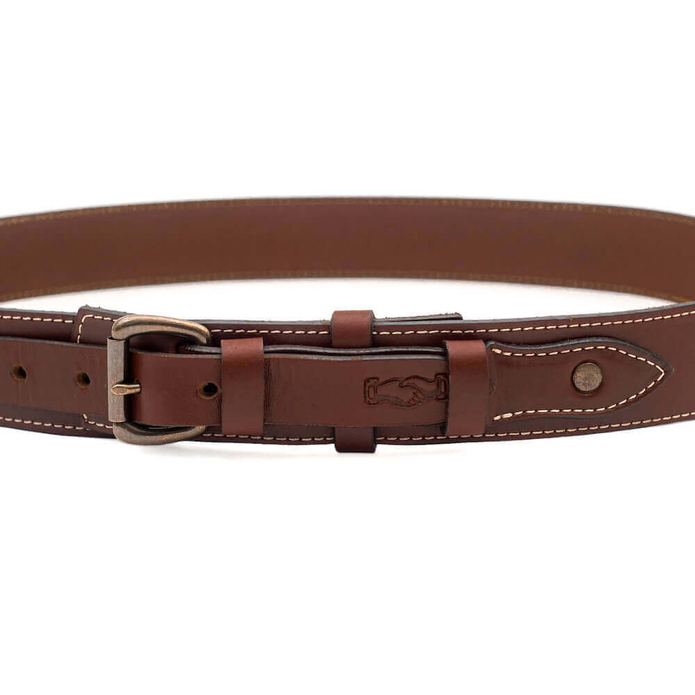 Campaign Leather Ranger Belt Mission Mercantile Leather Goods