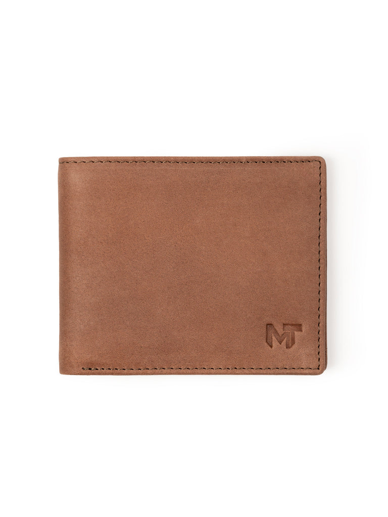 Tan Brown Slate Wallet - Mat finish Classy Leather Bags