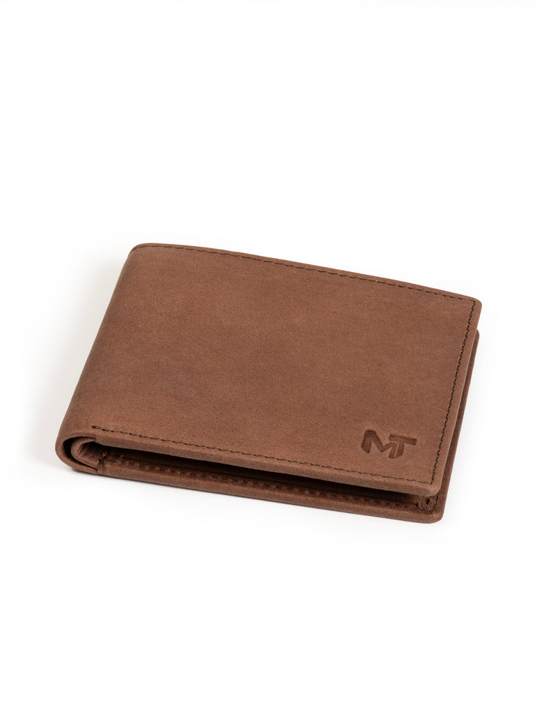 Tan Brown Slate Wallet - Mat finish Classy Leather Bags