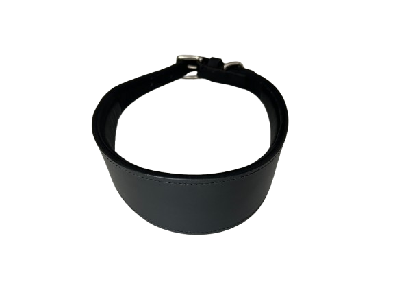 Oval Leather Dog Collar - Tan Classy Leather Bags