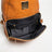 Brown Leather Carrier Backpack Sole Premise