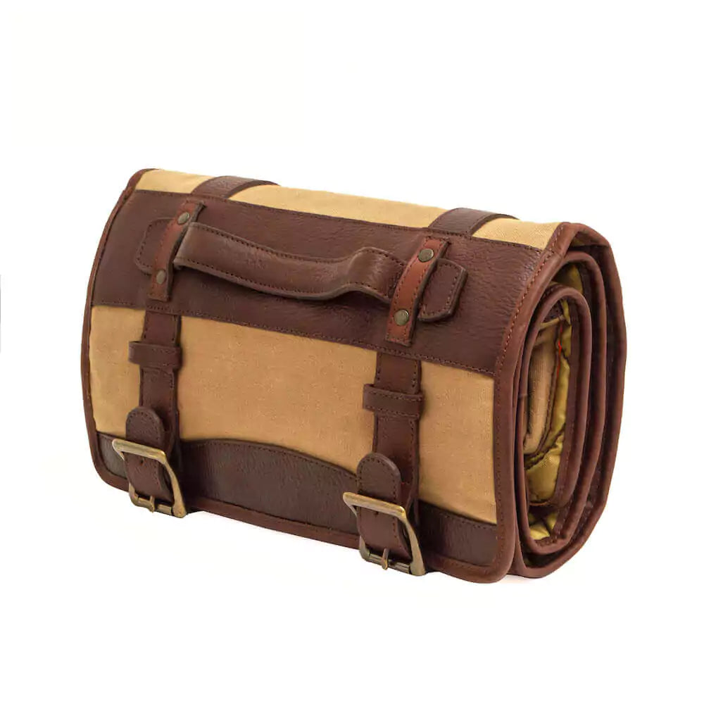 White Wing Waxed Canvas Gun Cleaning Mat Mission Mercantile Leather Goods