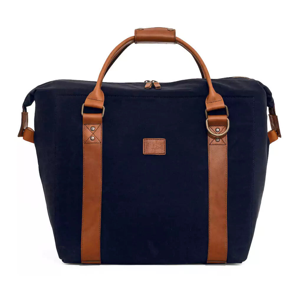 White Wing Waxed Canvas Large Cooler Mission Mercantile Leather Goods