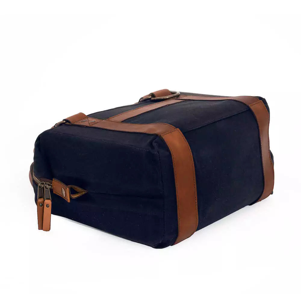 White Wing Waxed Canvas Cooler Mission Mercantile Leather Goods