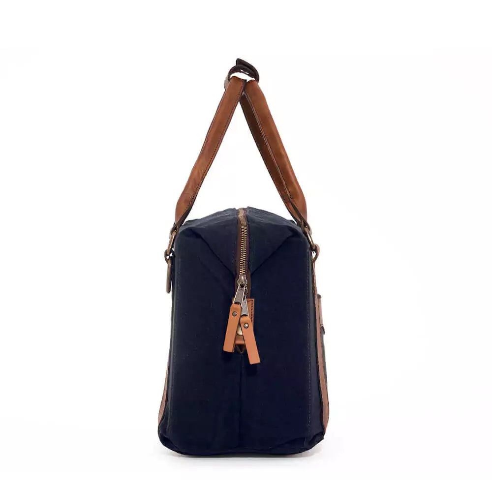 White Wing Waxed Canvas Cooler Mission Mercantile Leather Goods