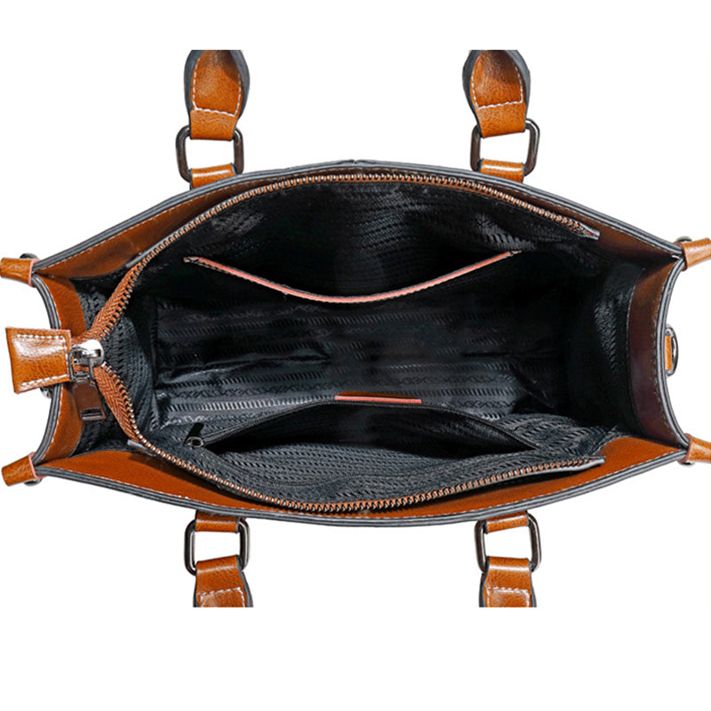 Women Leather Handbag, Full Grain Leather Designer Handbag, Gift For Her RockCow Leather Studio