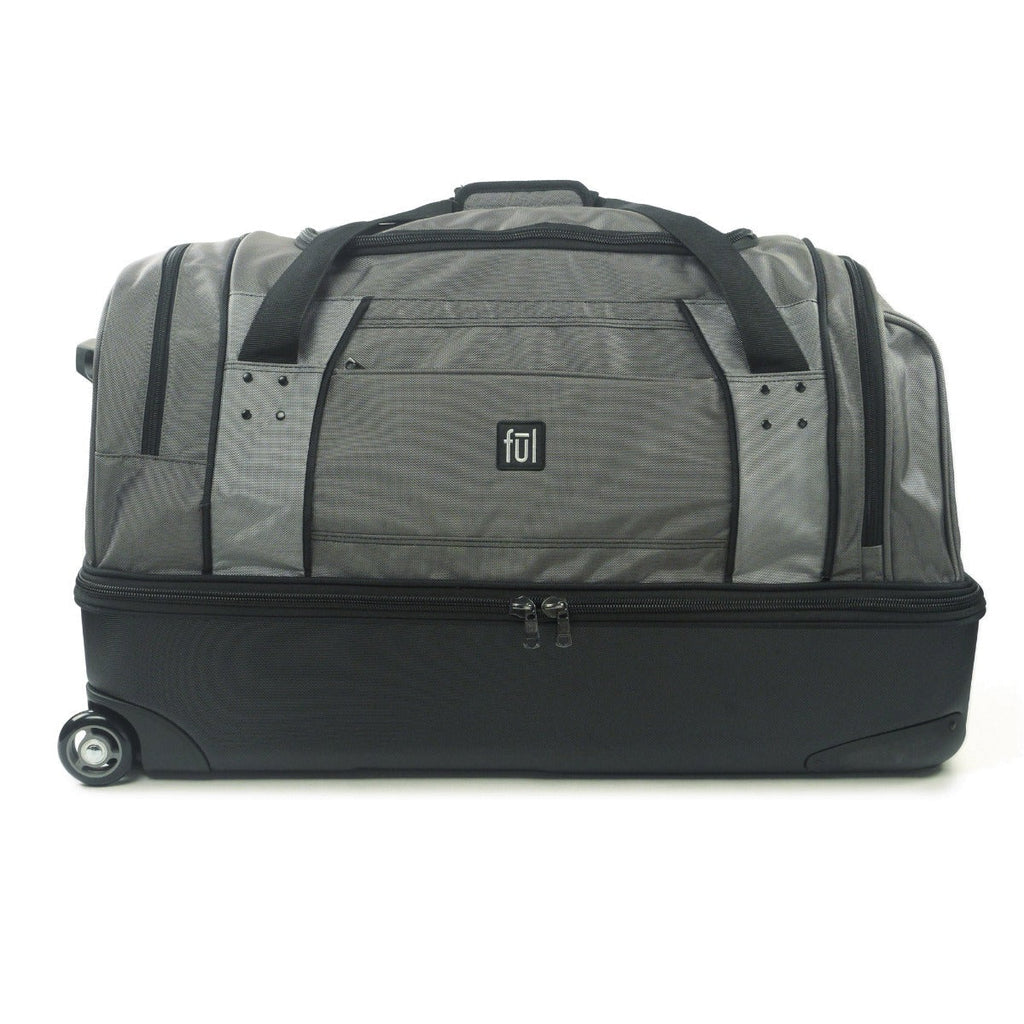Workhorse Series 30" Split Level Grey FŪL Rolling Duffel Bag Ful Luggage
