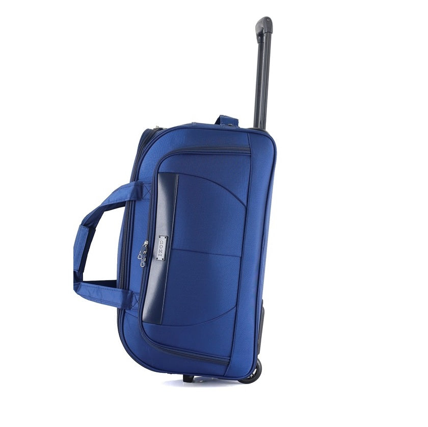 IZOD Carol Lightweight Soft Shell Rolling Duffel Bag with Wheels and Telescopic Handle – Travel-Ready Luggage Duffel Mirage Luggage