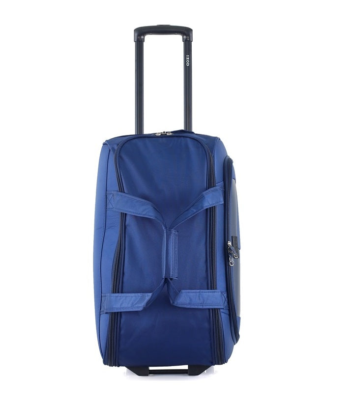 IZOD Carol 20" Lightweight Soft Shell Rolling Duffel Bag with Wheels and Telescopic Handle – Travel-Ready Luggage Duffel - LuggageDesigners