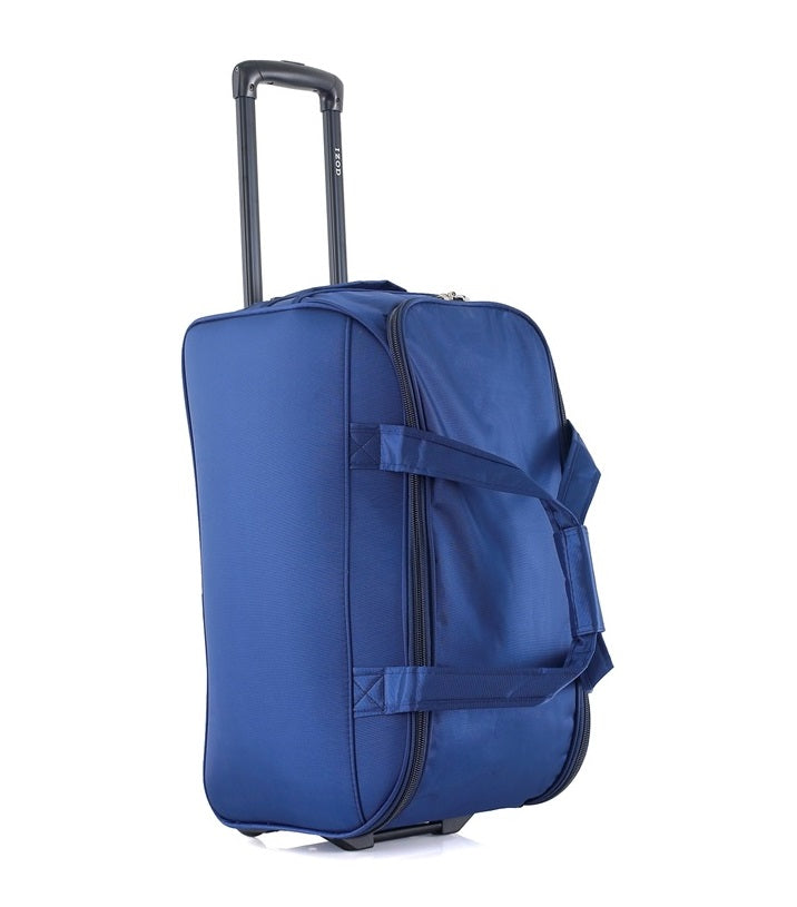 IZOD Carol 20" Lightweight Soft Shell Rolling Duffel Bag with Wheels and Telescopic Handle – Travel-Ready Luggage Duffel - LuggageDesigners