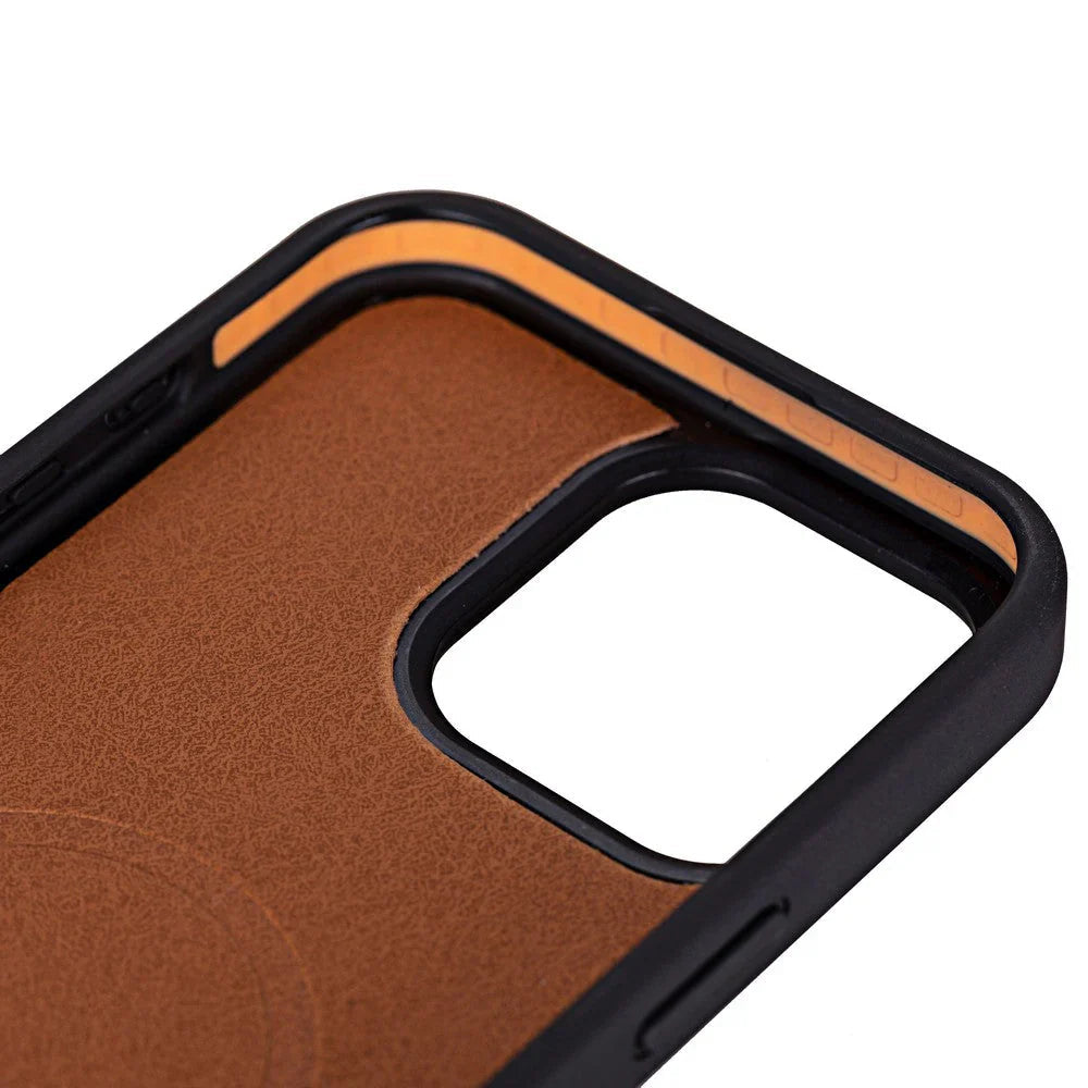 Santa iPhone 16 Pro Leather Detachable Wallet Case Mizuri Leather