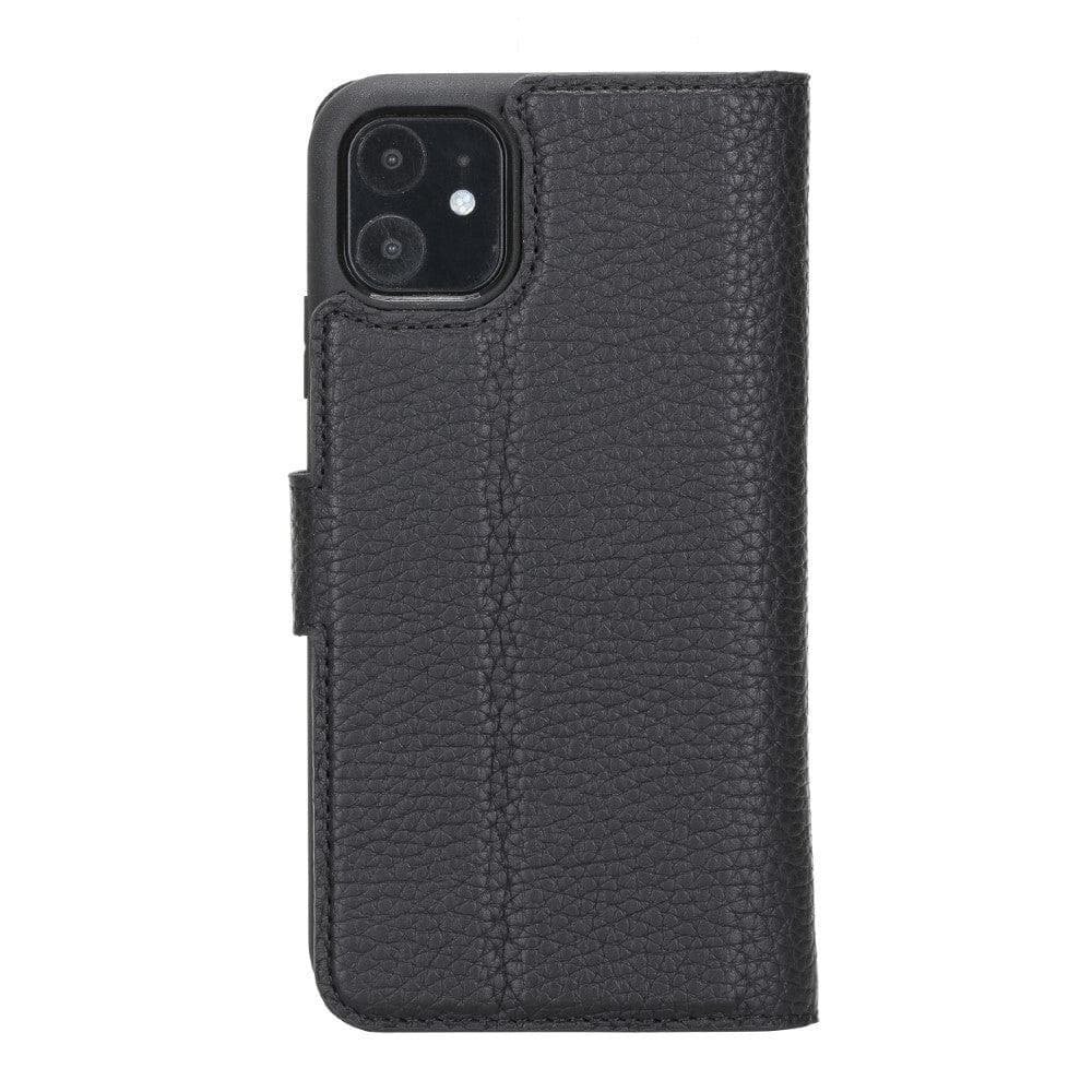 Magic iPhone 11 Pro Max Detachable Leather Wallet Case - LuggageDesigners