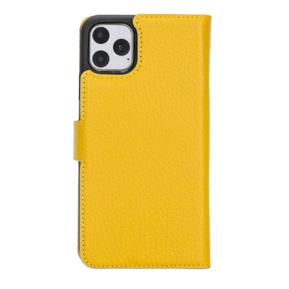 Magic iPhone 11 Pro Max Detachable Leather Wallet Case - LuggageDesigners