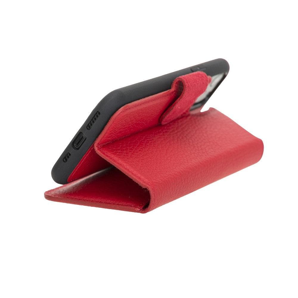 Magic iPhone 11 Pro Detachable Leather Wallet Case - LuggageDesigners