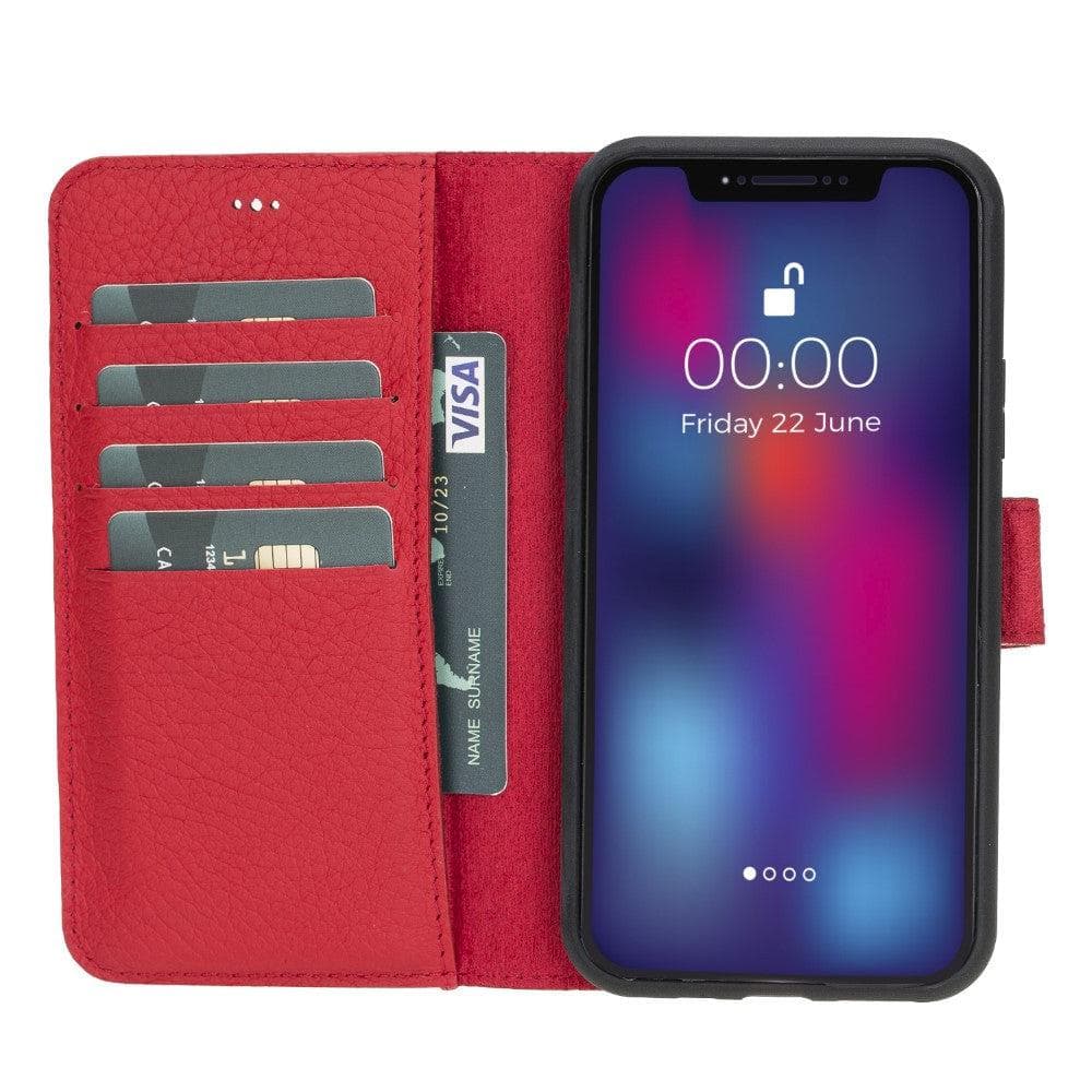Magic iPhone 11 Detachable Leather Wallet Case - LuggageDesigners