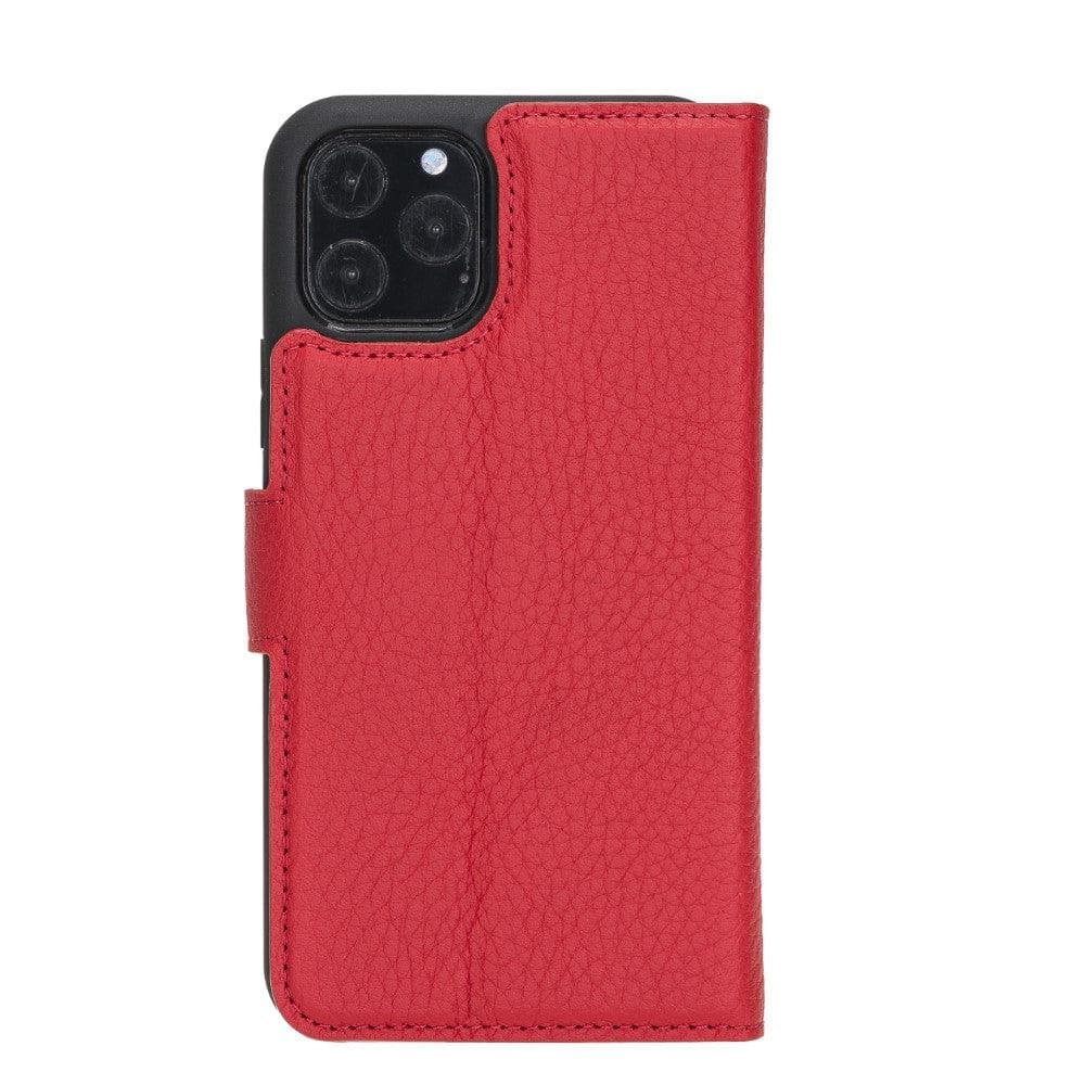 Magic iPhone 11 Pro Detachable Leather Wallet Case - LuggageDesigners
