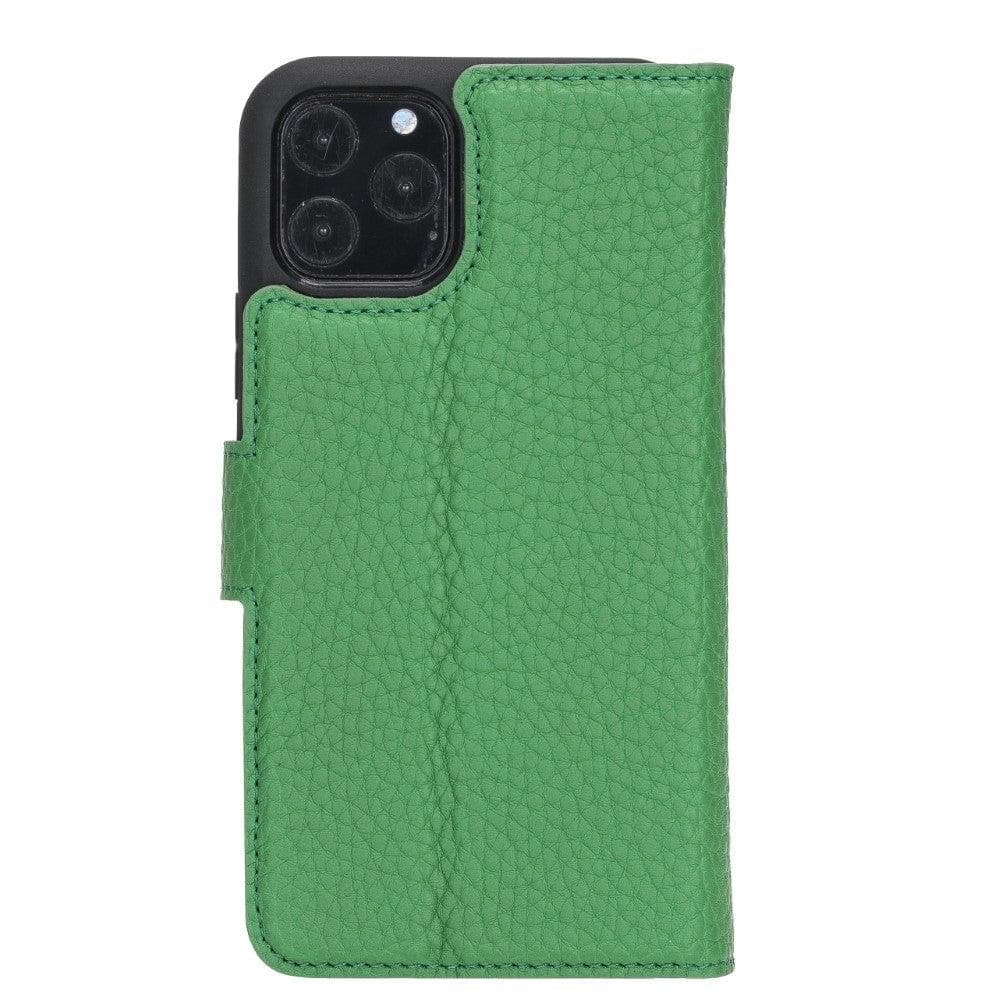 Magic iPhone 11 Pro Max Detachable Leather Wallet Case - LuggageDesigners