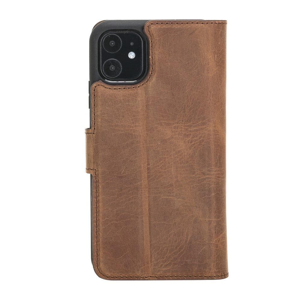 Magic iPhone 11 Detachable Leather Wallet Case - LuggageDesigners