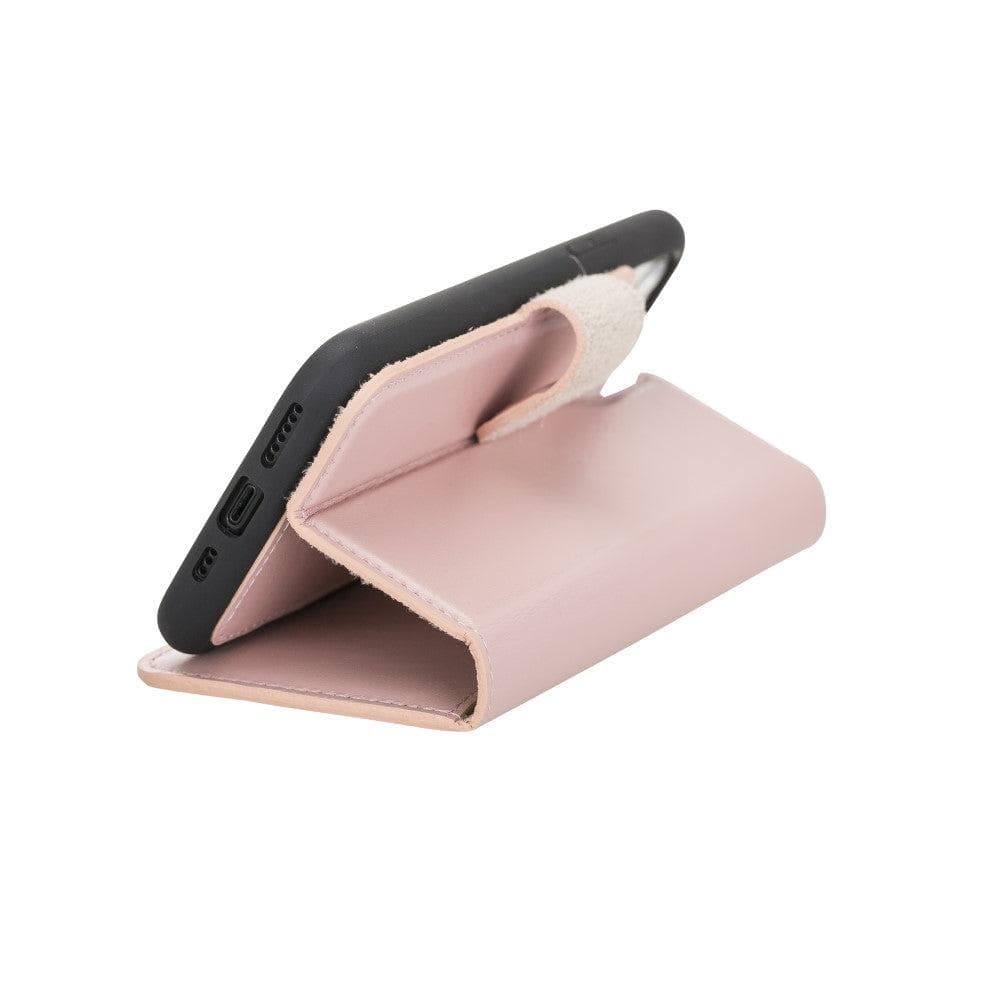Magic iPhone 11 Pro Max Detachable Leather Wallet Case - LuggageDesigners