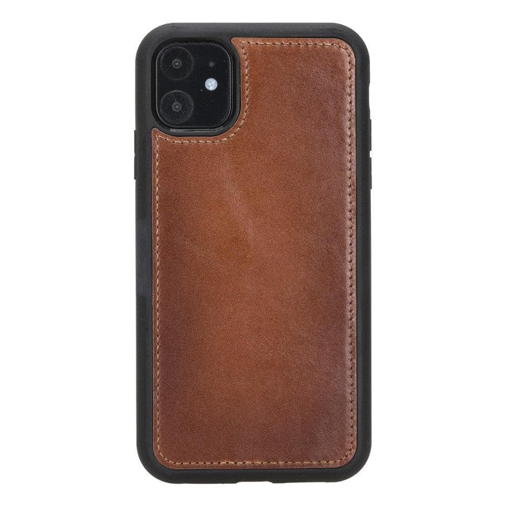 Magic iPhone 11 Pro Detachable Leather Wallet Case - LuggageDesigners